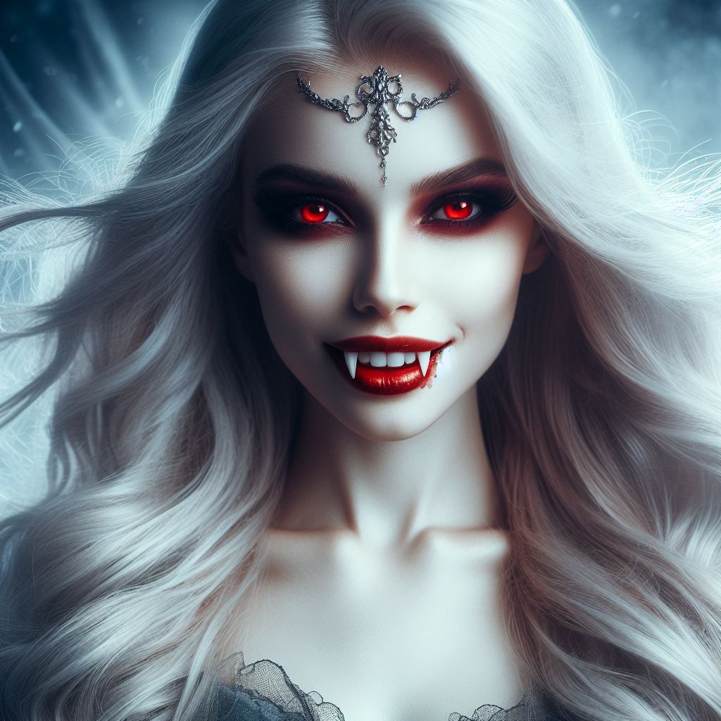 Vampire Sorceress - AI Generated Artwork - NightCafe Creator