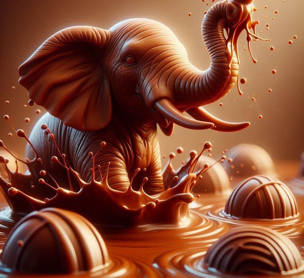 Chocolate Elephant 2