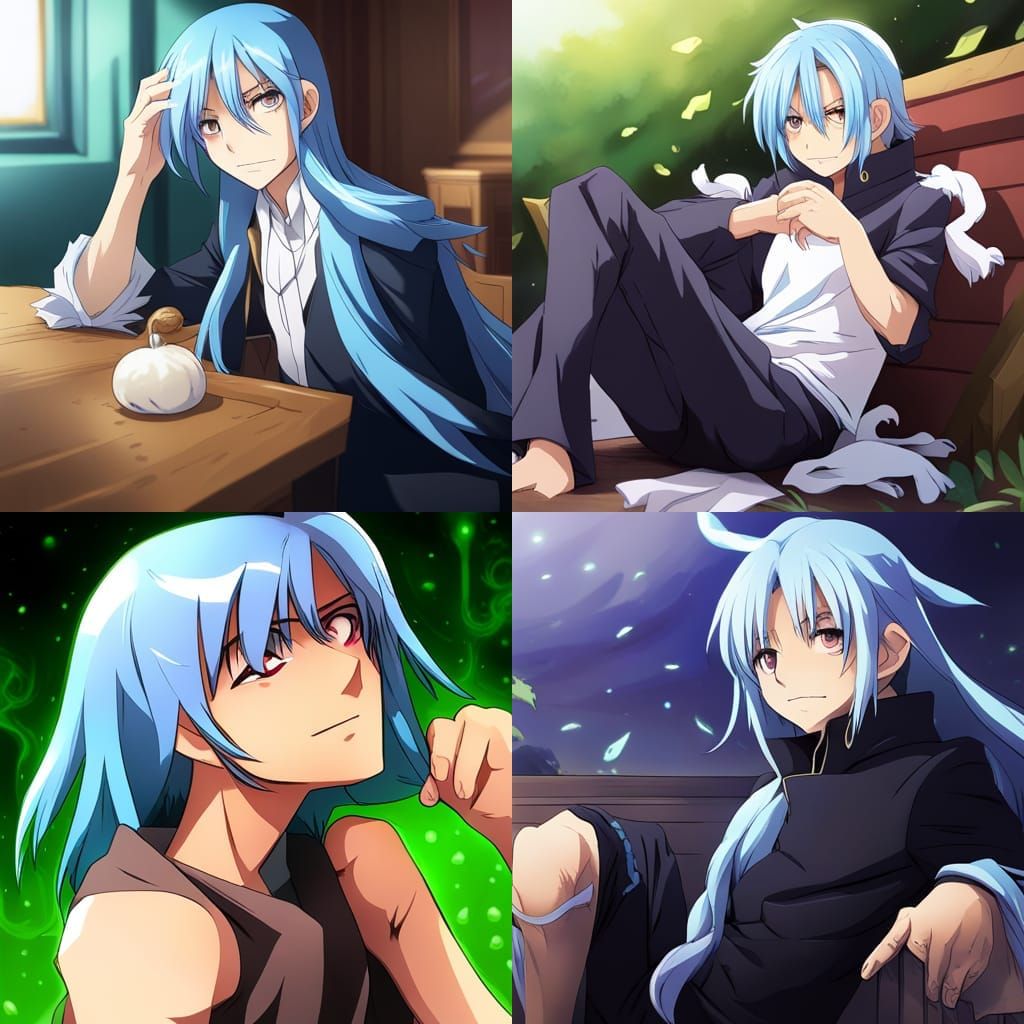 rimuru tempest, demon lord, that time i got reincarnated as a slime - AI  Generated Artwork - NightCafe Creator