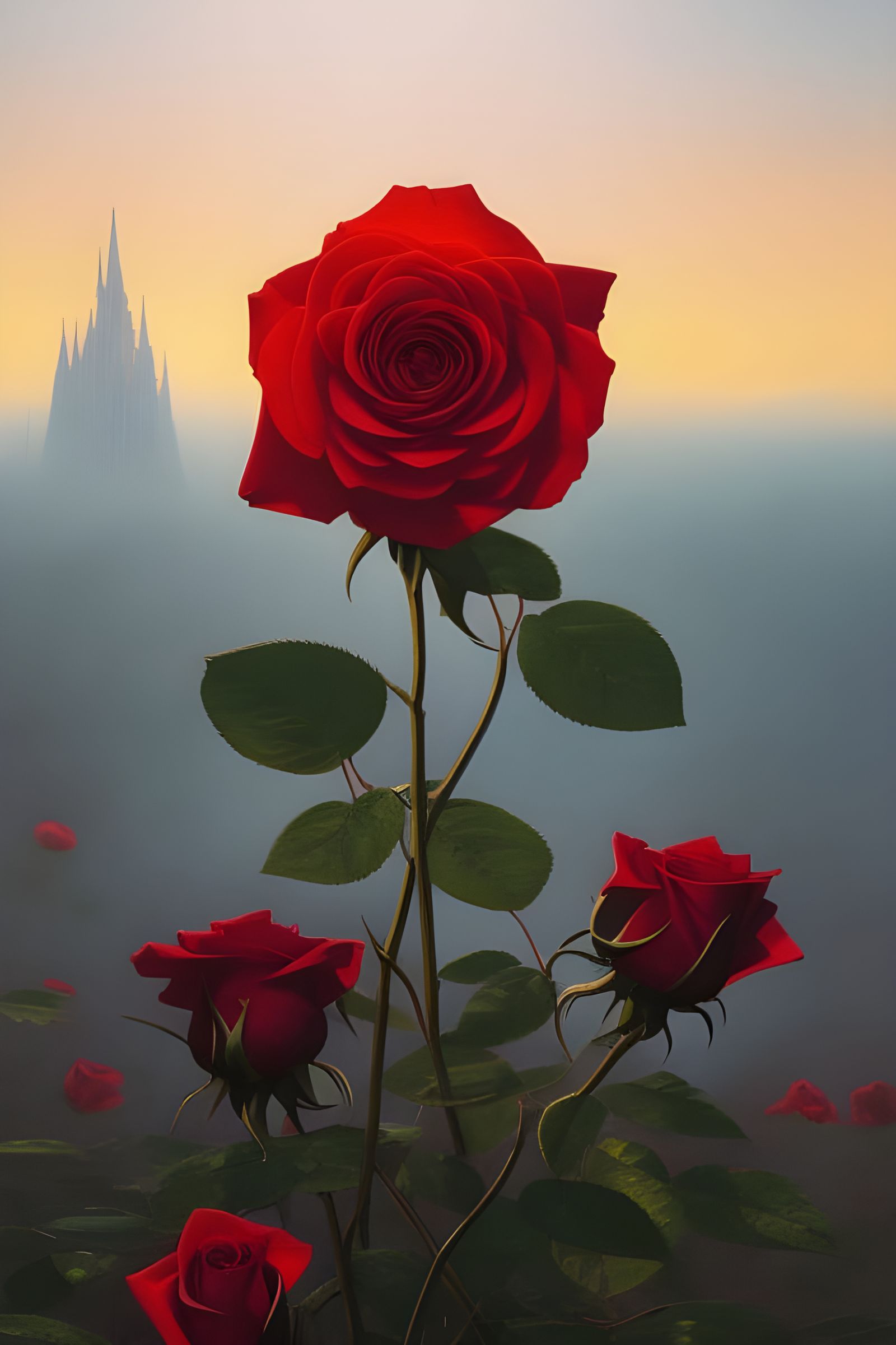 Rosy   by @rufusdinosaur