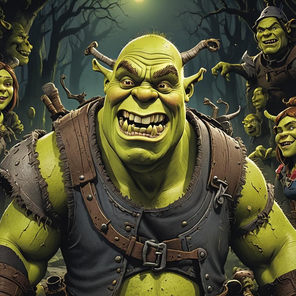 Shrek scary
