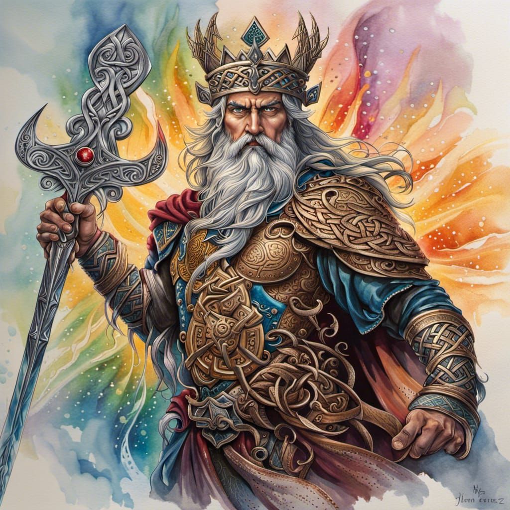 Nuada Airgetlám  by @WitteKraai