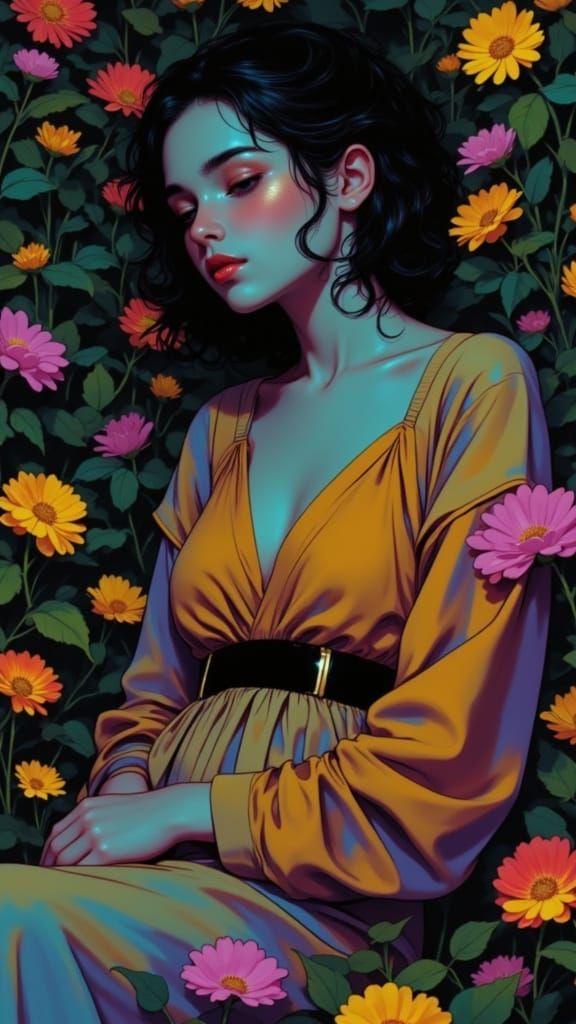 Woman Lost in Thought: Abstract Emotions in Graphic Novel St...