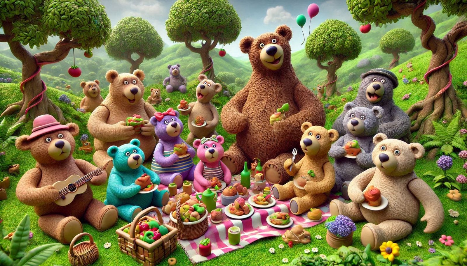 Teddy bears' picnic 🐻 01