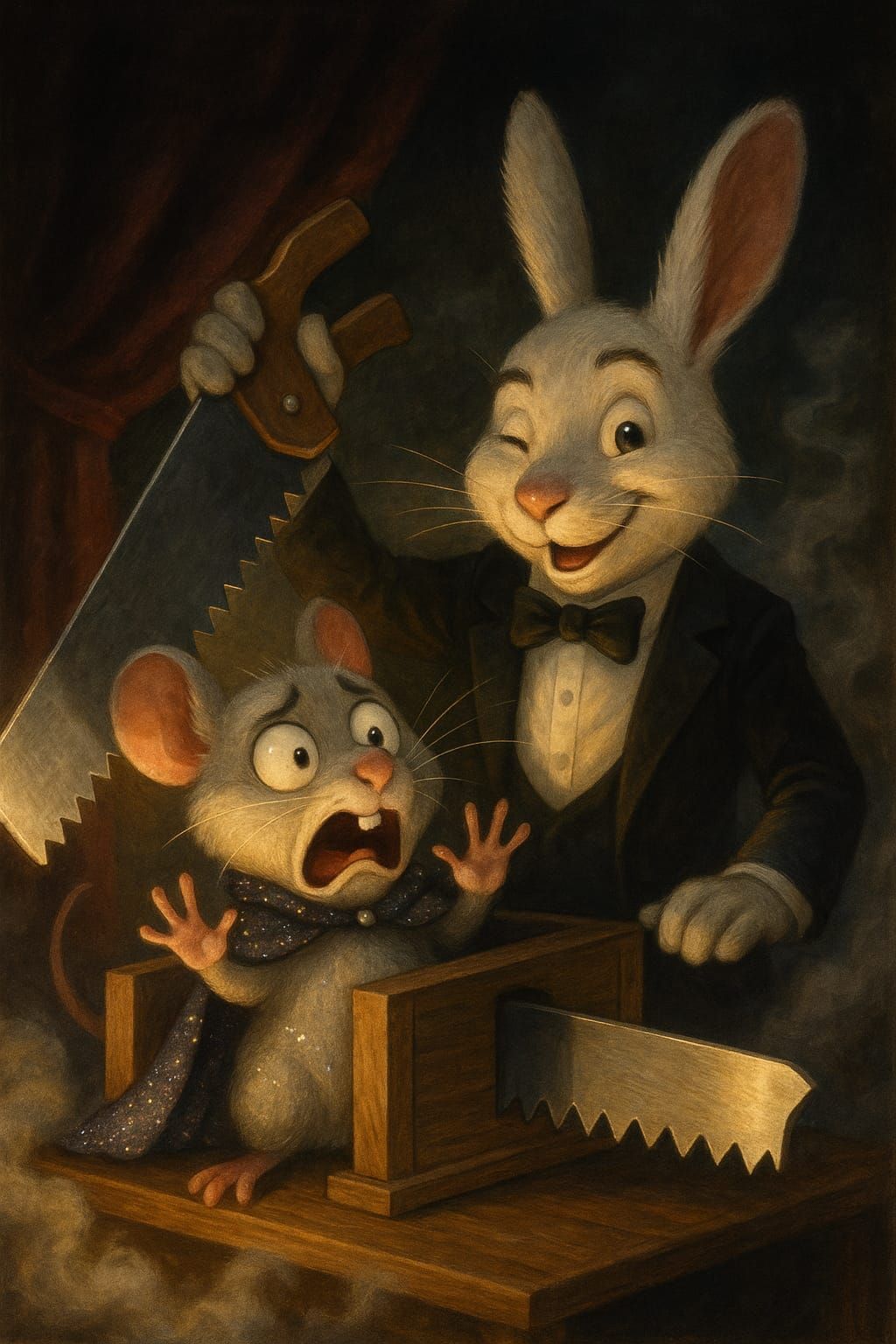 The Shy Mouse Magician Assistant (GPT1 High)