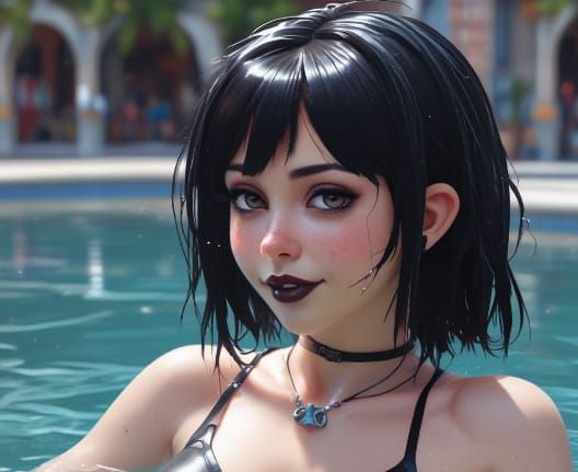 Goth Girl Summer 🖤🏖
