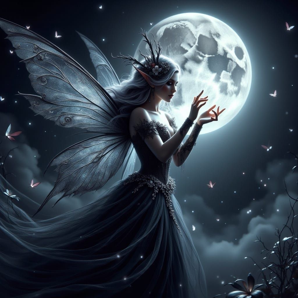  <lora:BeautifulFairyFlux:1.0> dark