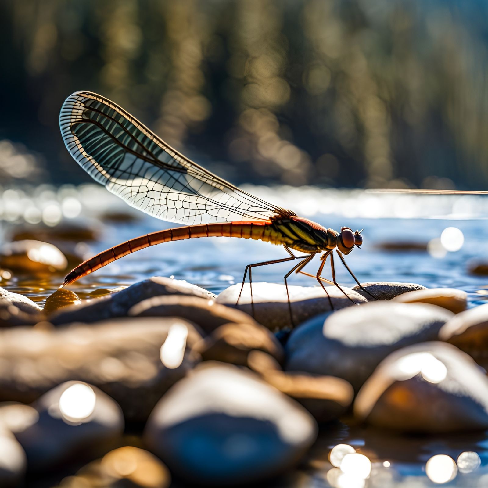 colorful mayfly