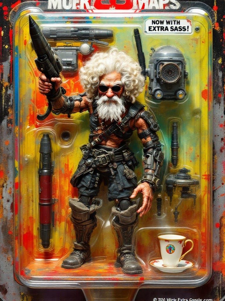 Granpa Blaster – Turbo Edition  by @TanYG