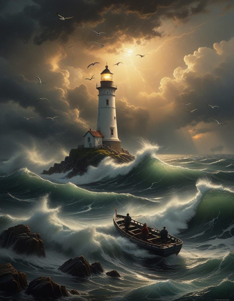 A Beacon of Hope at Sea