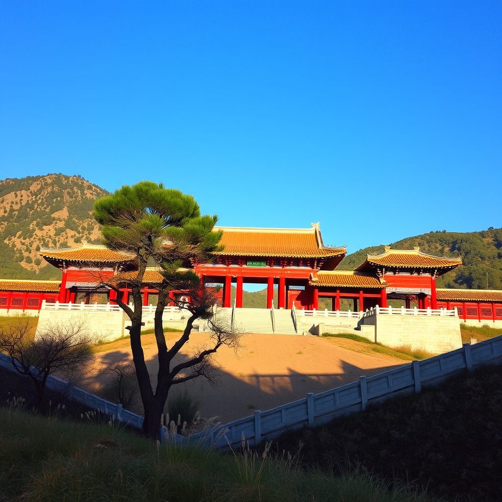 Tibetan Buddhist Symbolism in a Mysterious Setting