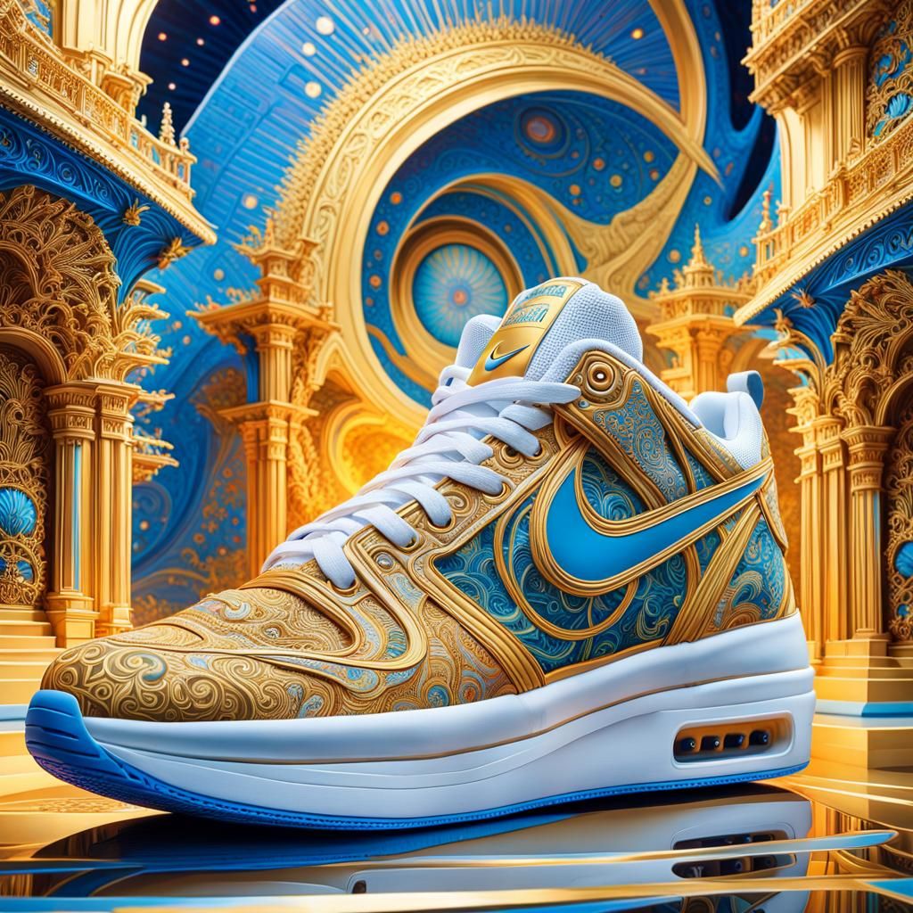 Lace Nike - AI Generated Artwork - NightCafe Creator