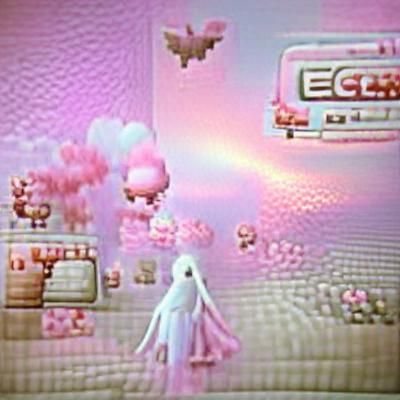 ethereal pink video game