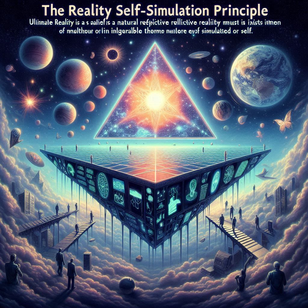 The Reality Self-Simulation Principle  ultimate reality is i...