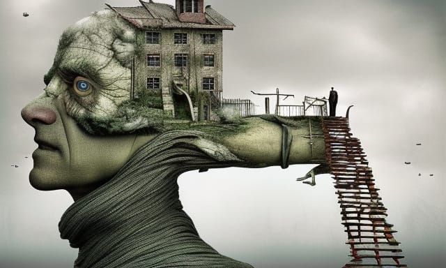 Surreal Worms in Dreamlike Stopmotion Photograph