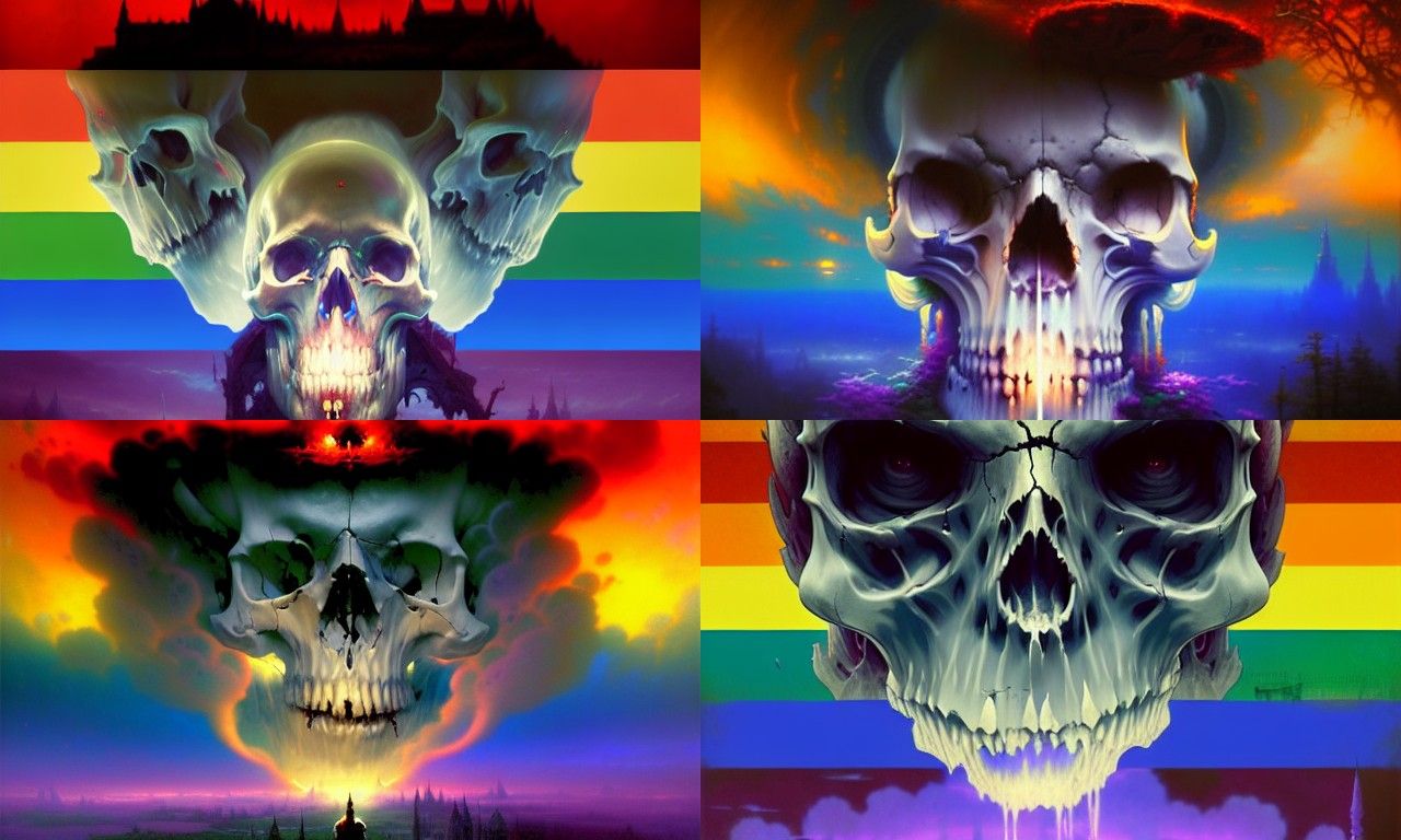 Pride Skull 2
