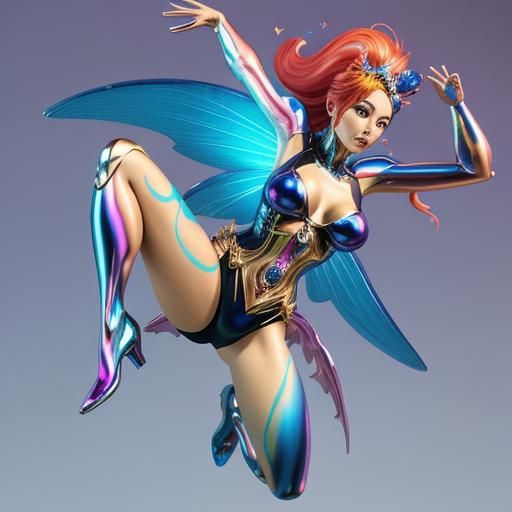 A beautiful fairy woman