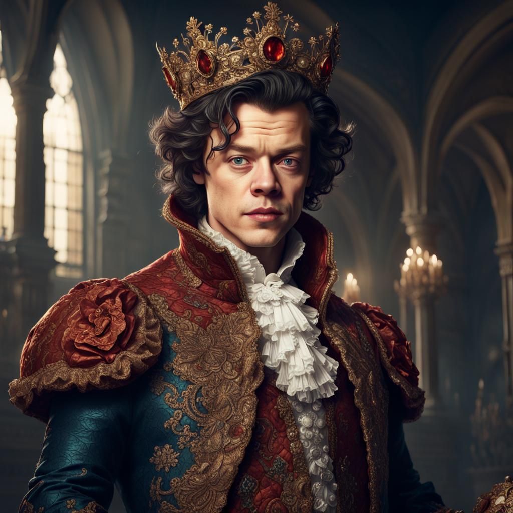 King Harry Styles - AI Generated Artwork - NightCafe Creator
