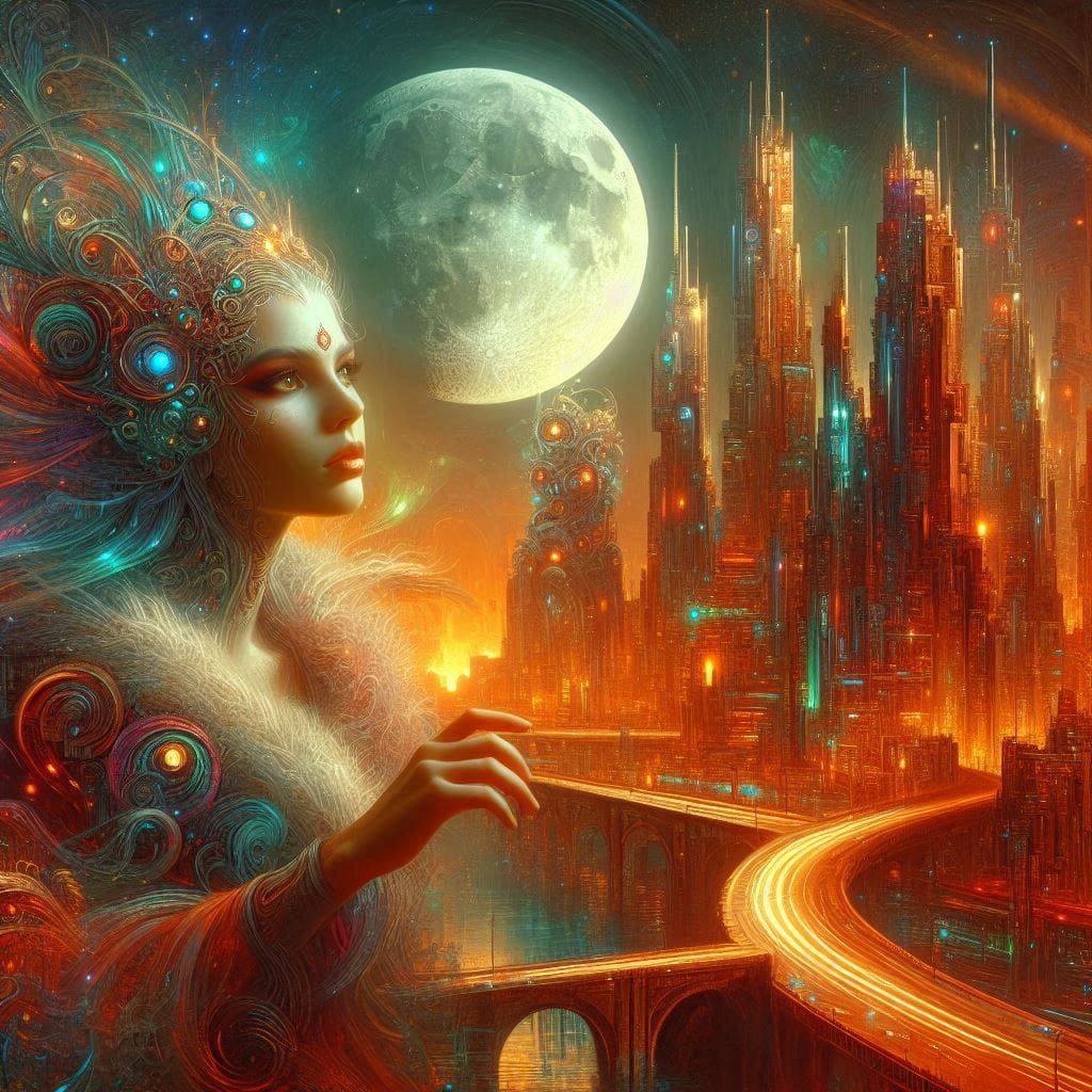 Magical creatures, fantasy landscapes and surreal dreams