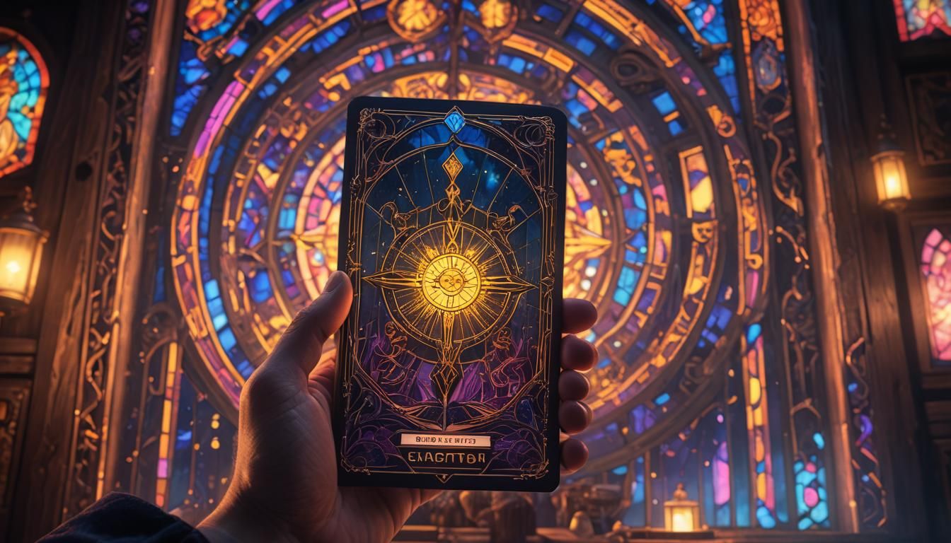 Fantasy tarot card  by @Archibald