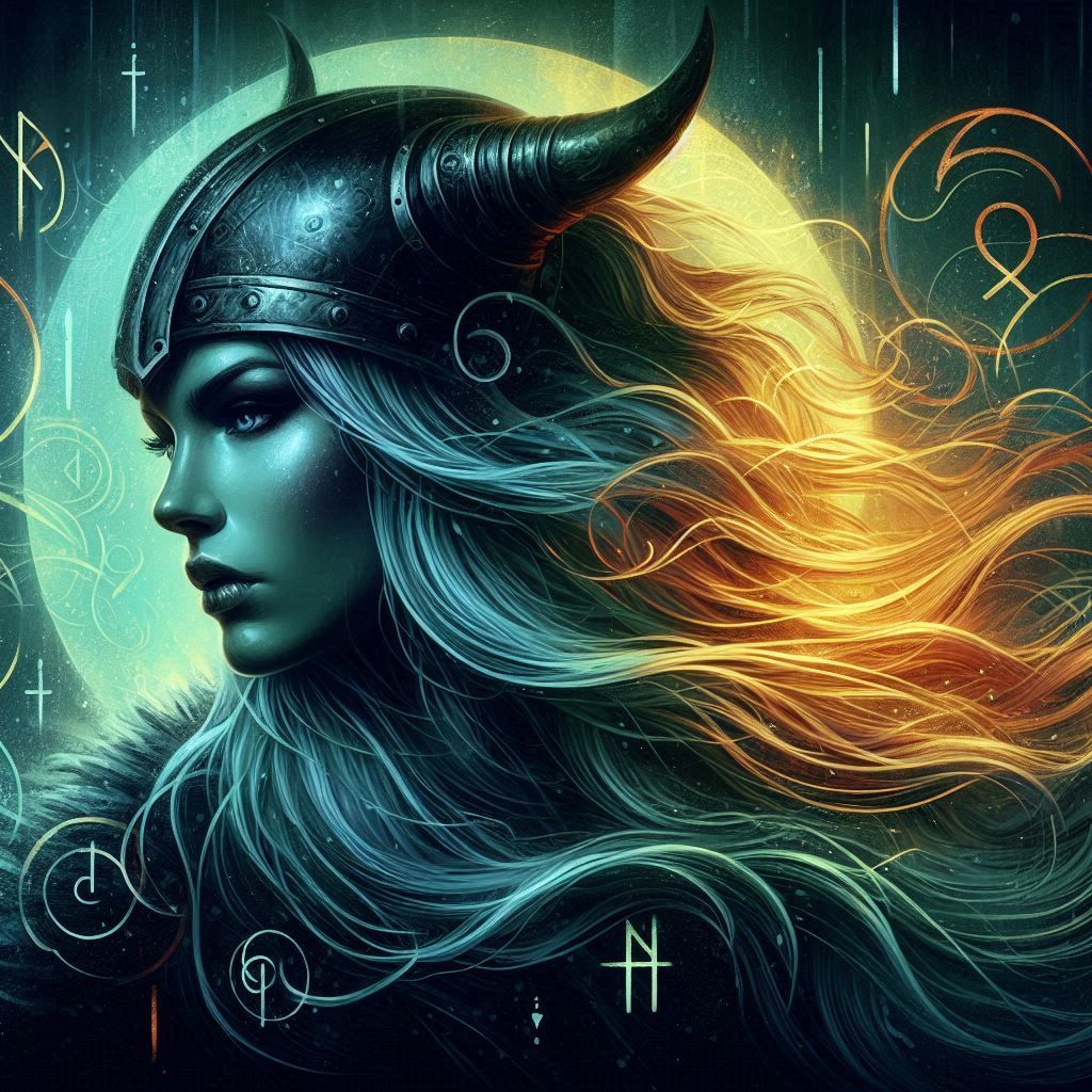Gorgeous Viking girl