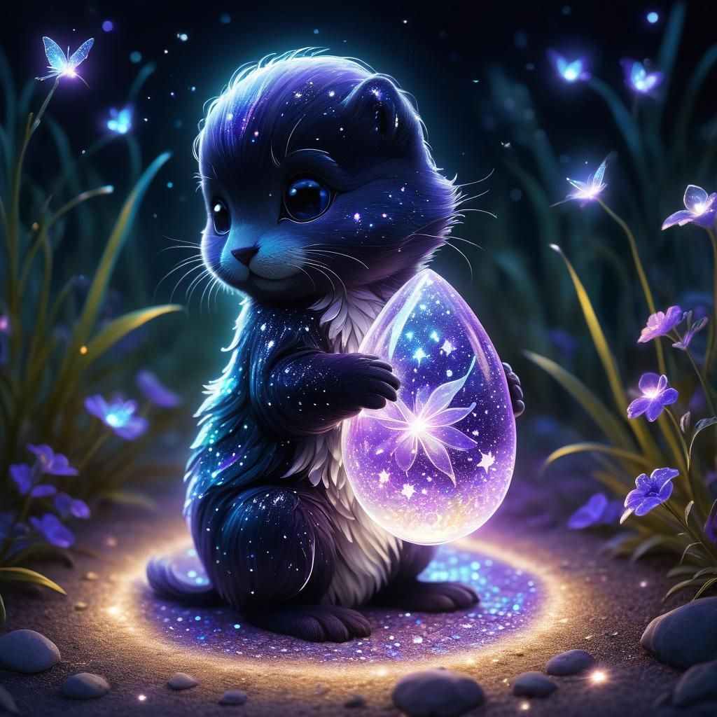 Fantasy creature in fantasy lands   by @Blue Flame 