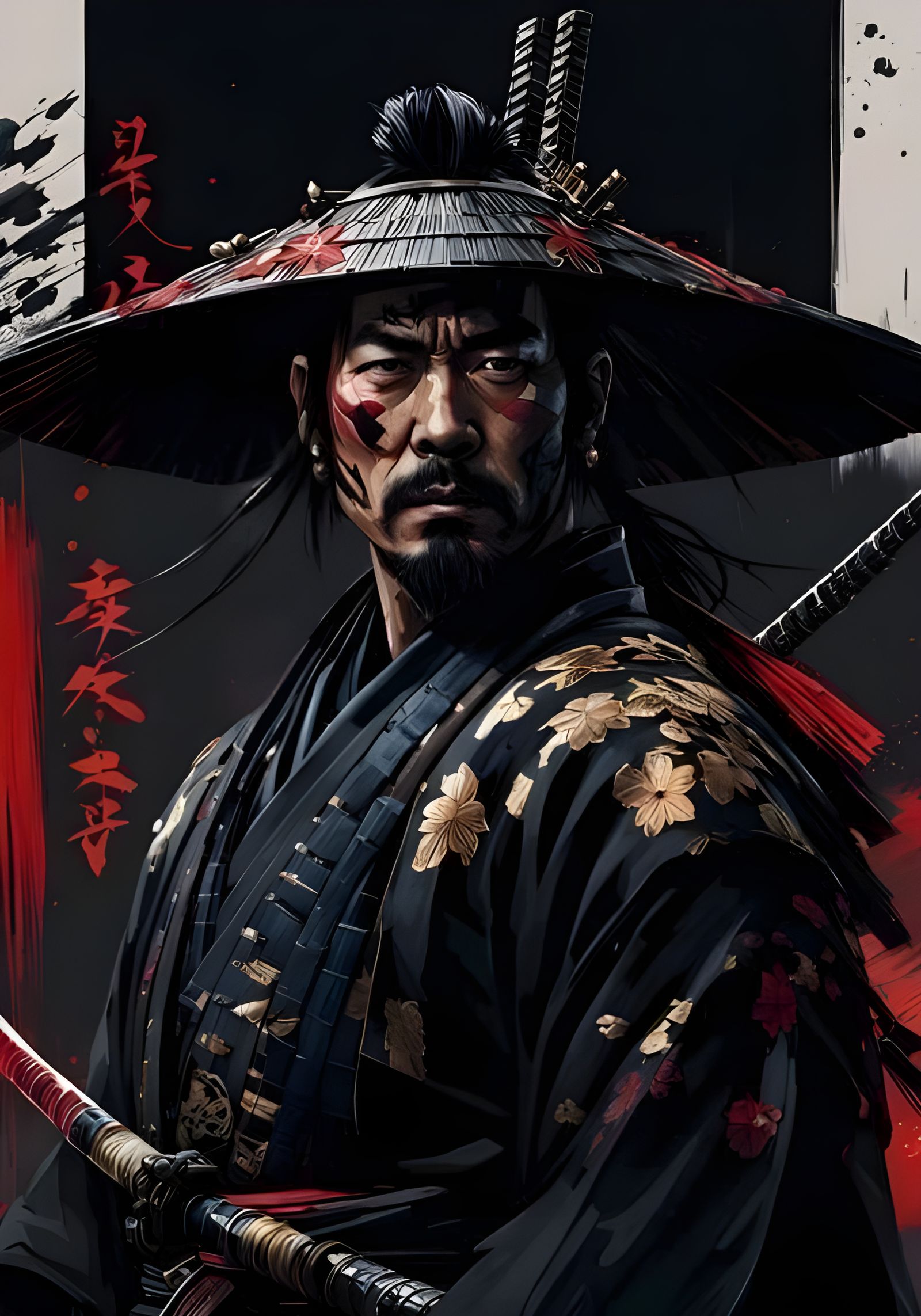 Japanese Rōnin  by @SirHeckerich