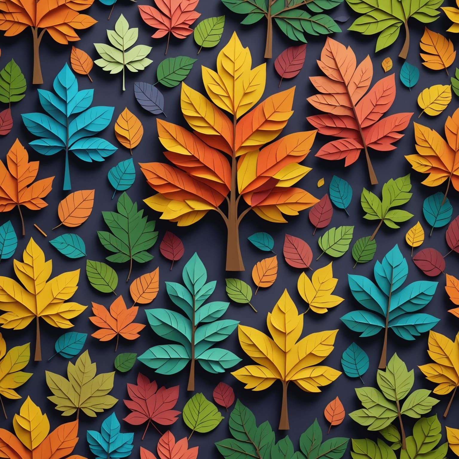 Trees of leaves