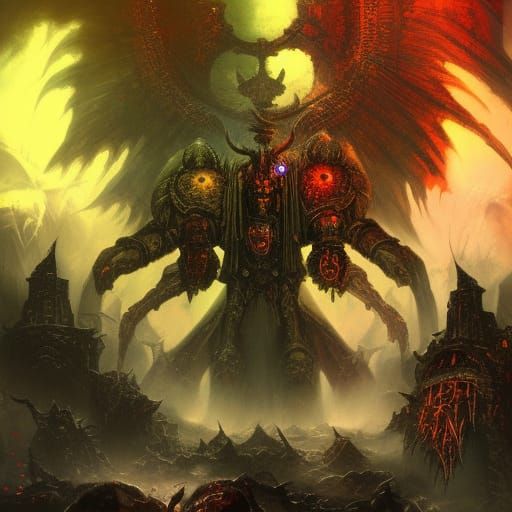 Warhammer 40k horror, horror images, daemons, warp spawn, warp entities ...