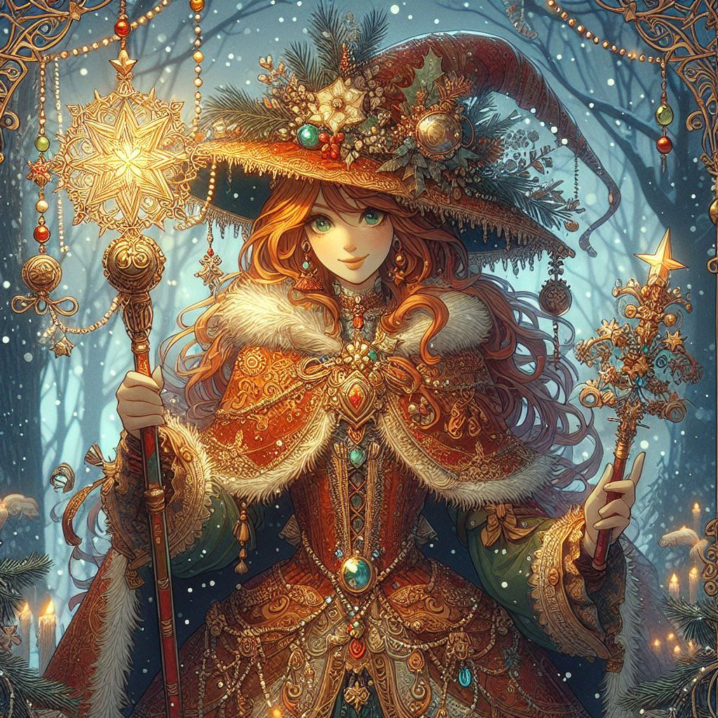 Yuletide Witch  by @Keeg