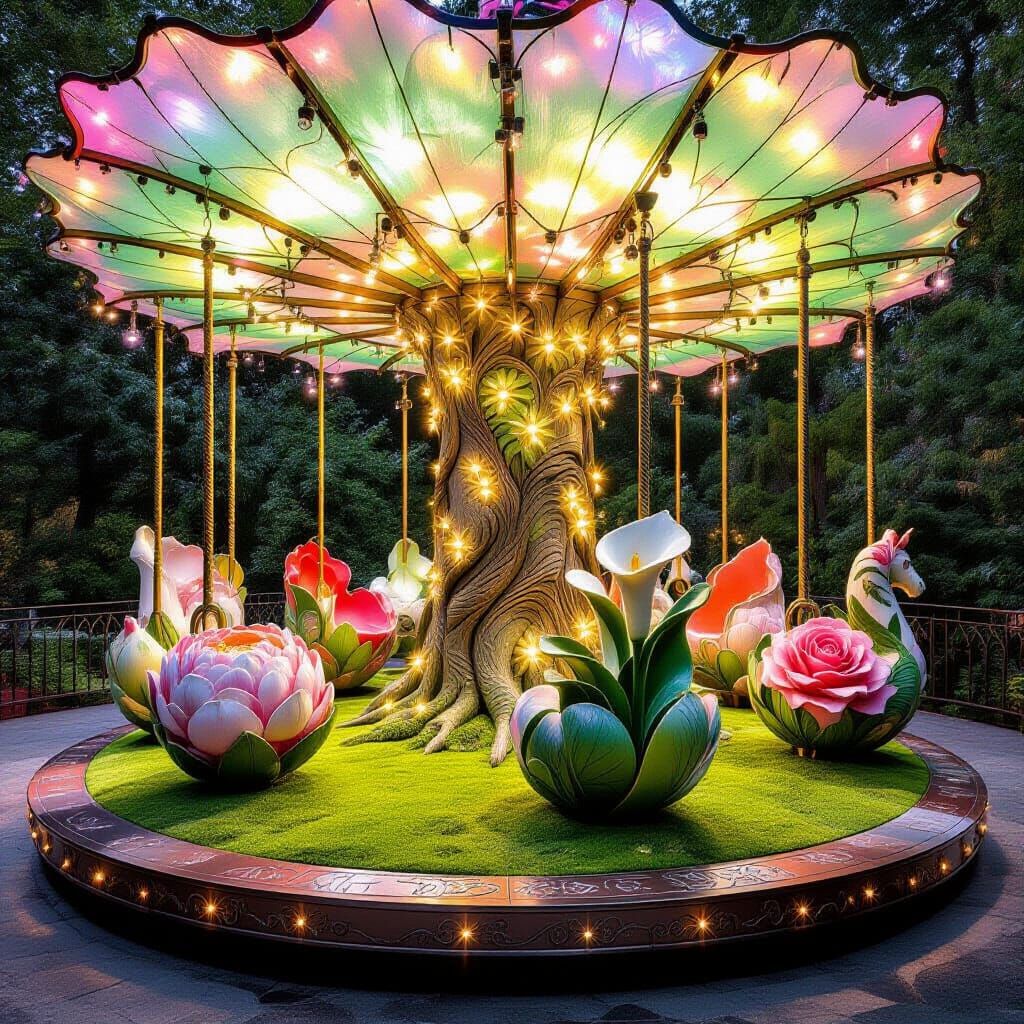 Giostra botanica 
  by @undefined