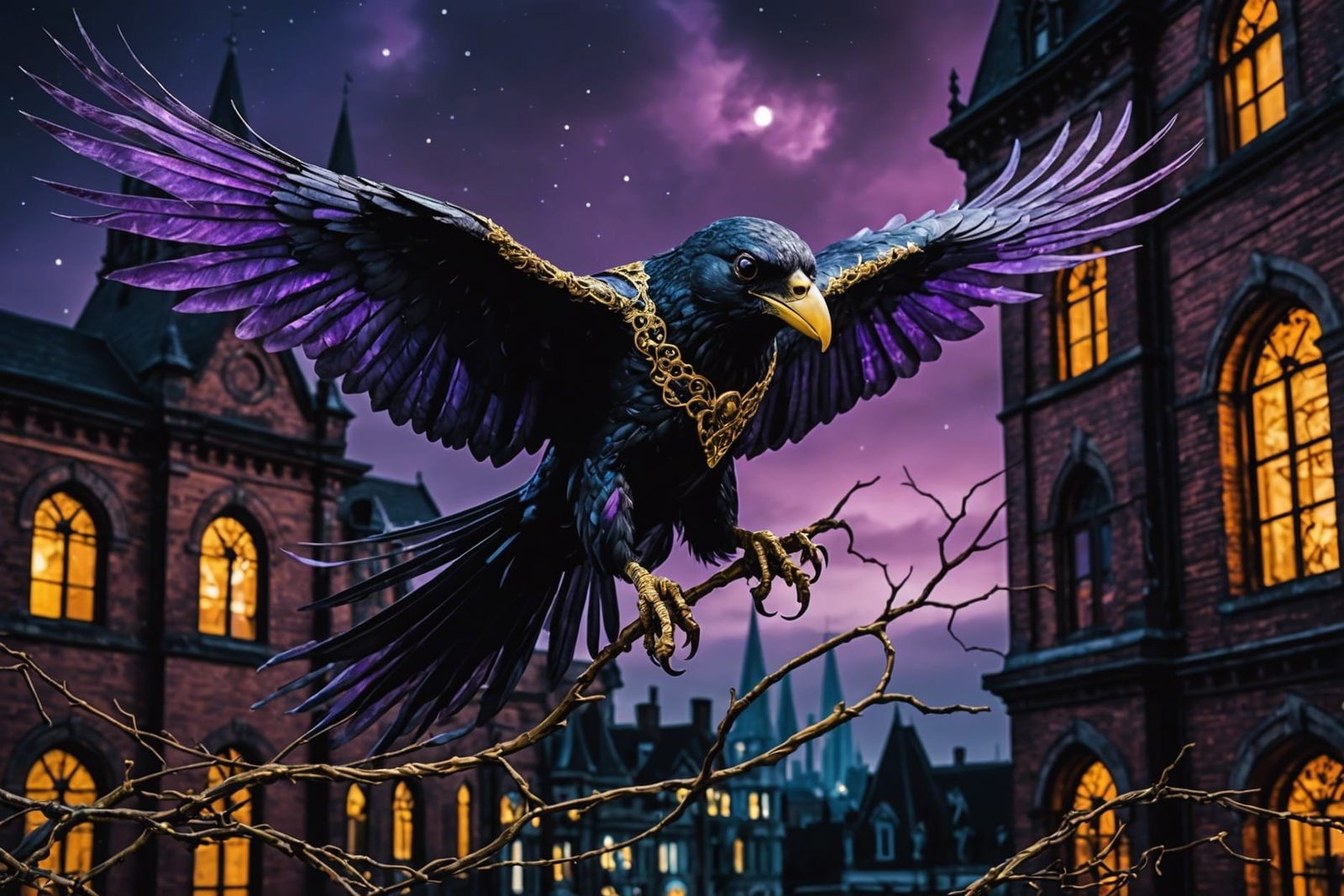 Corvid takes flight  by @Zepp