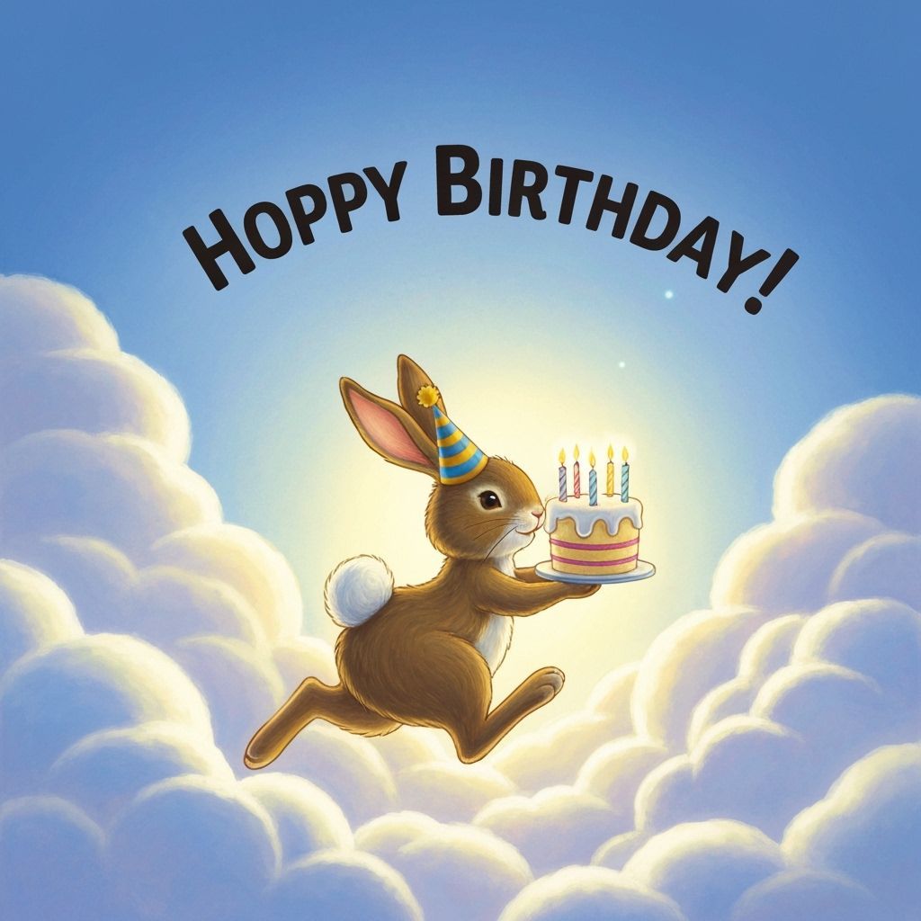 "Hoppy Birthday!" 