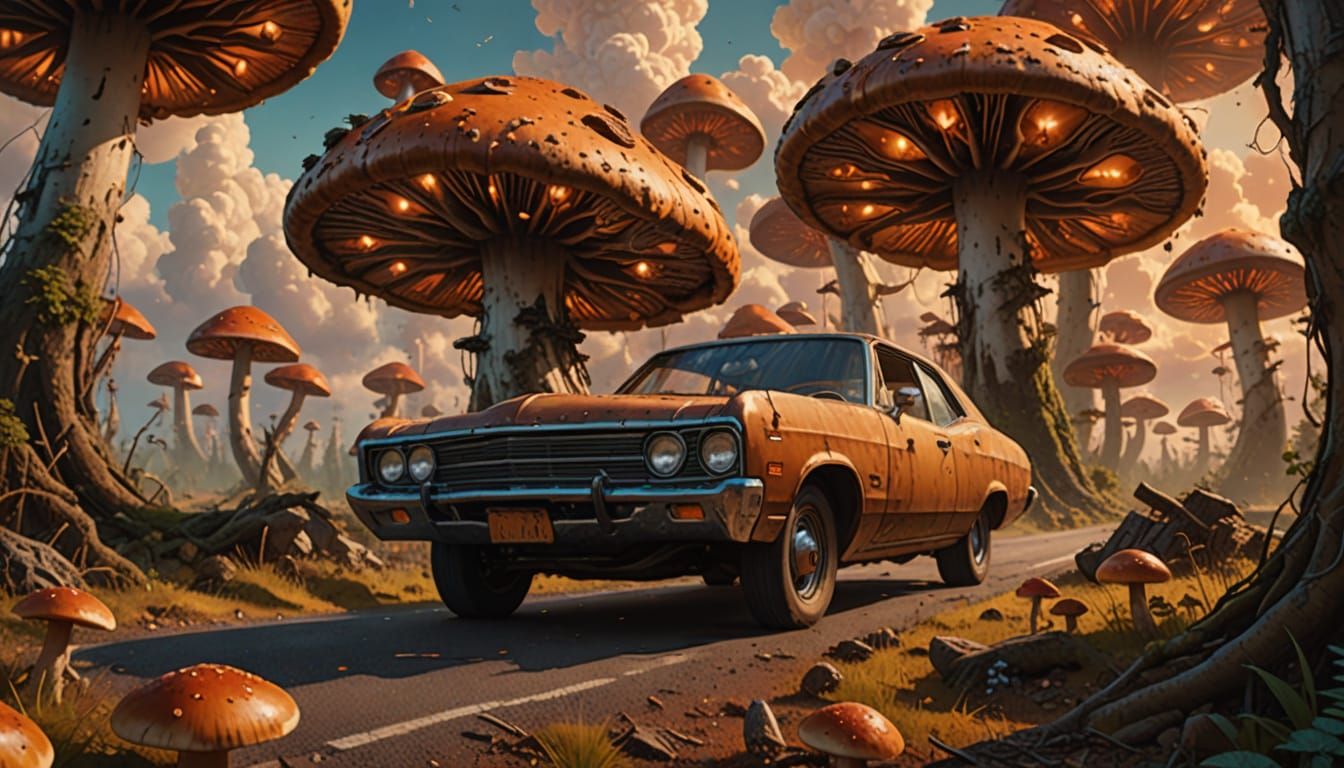 Shroom-pocalypse  by @Shhalahr