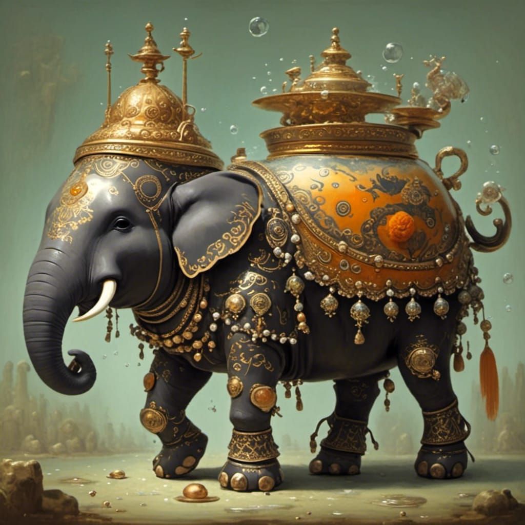 <lora:Elephant Tea:1.0> 