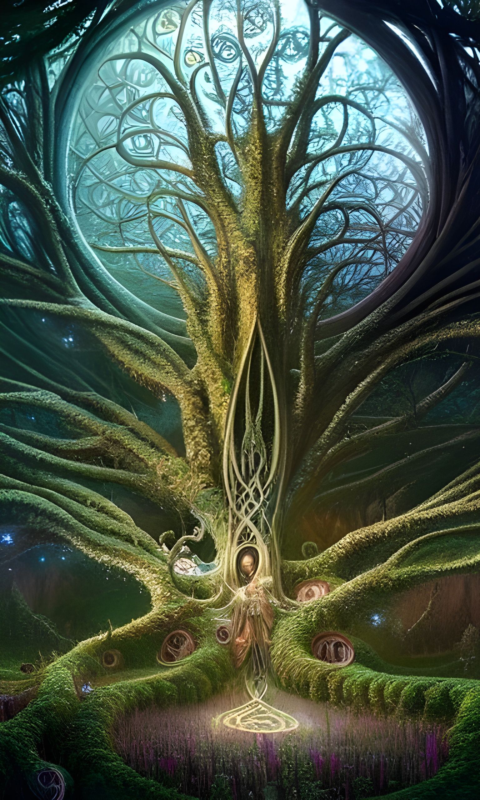 Tree Of Life - Ai Generated Artwork - Nightcafe Creator