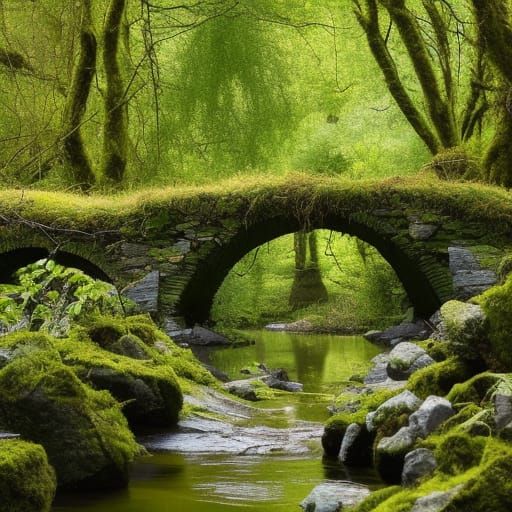 Forest Bridge  by @Torvunn 