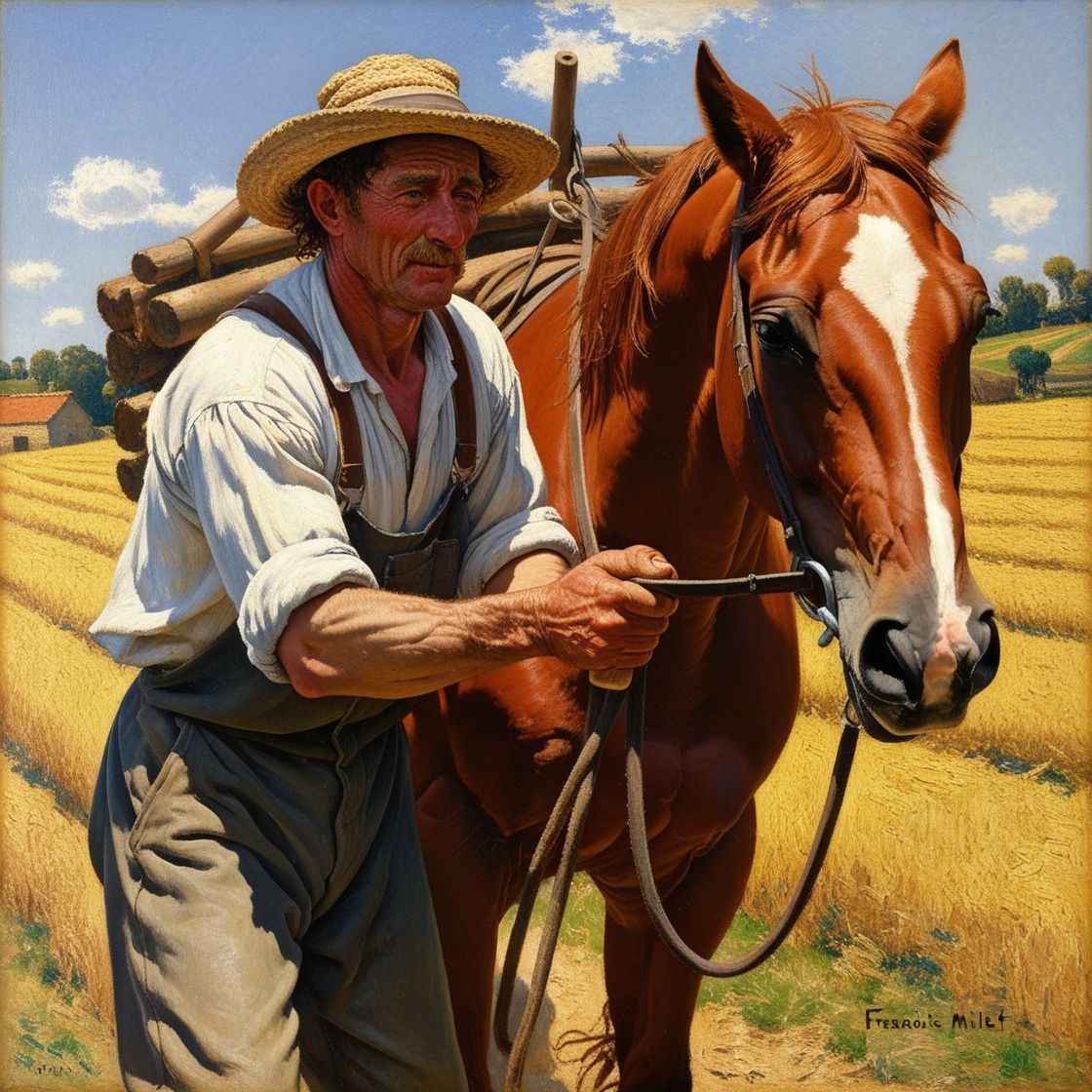Farmer and Horse