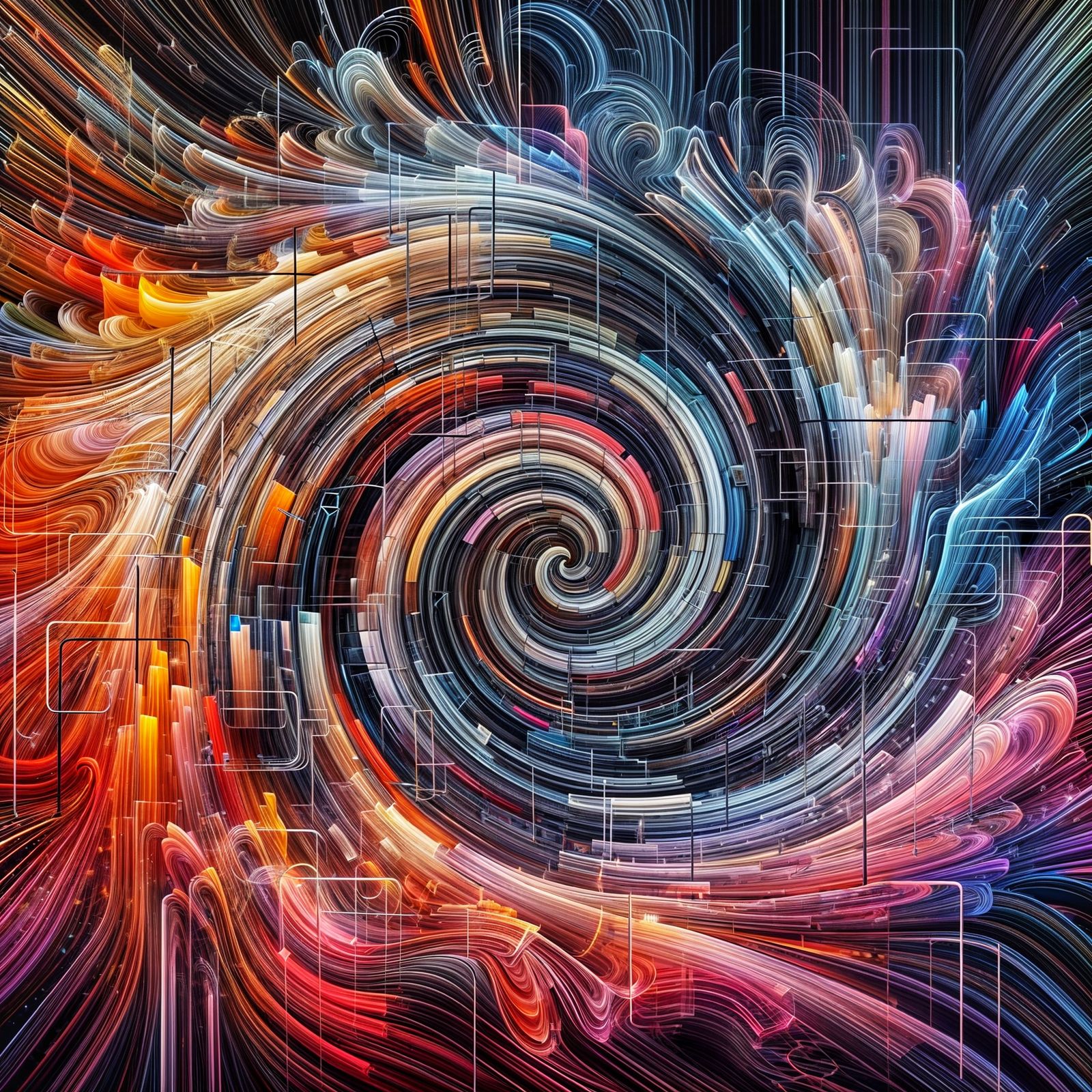 Chaos merging into order 4 of 4