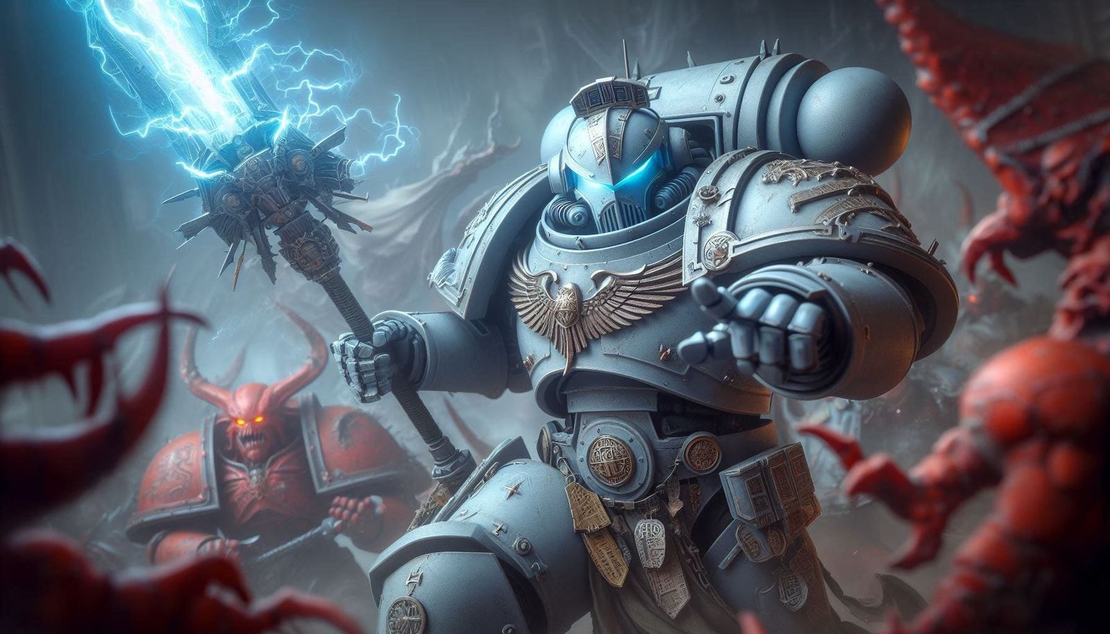 Grey Knight Demon Hunter