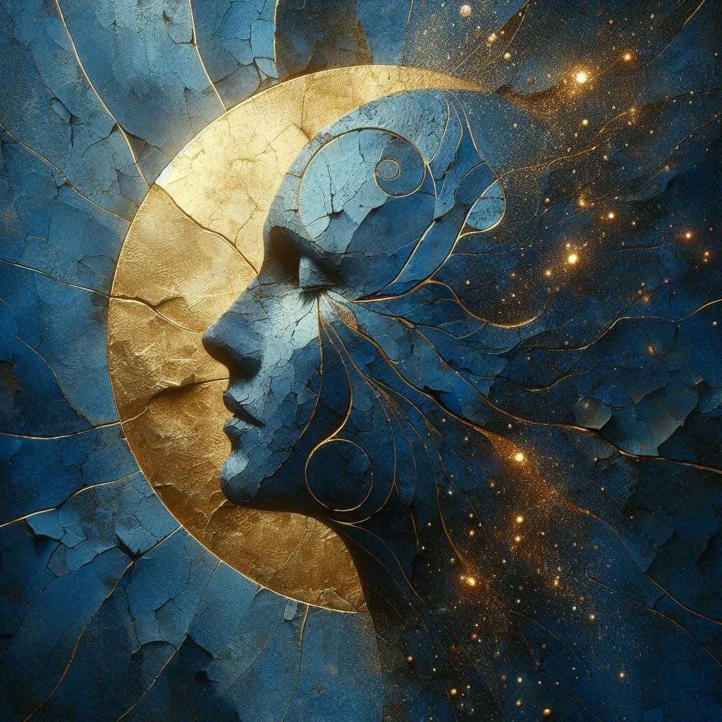 Précieusement réparé.