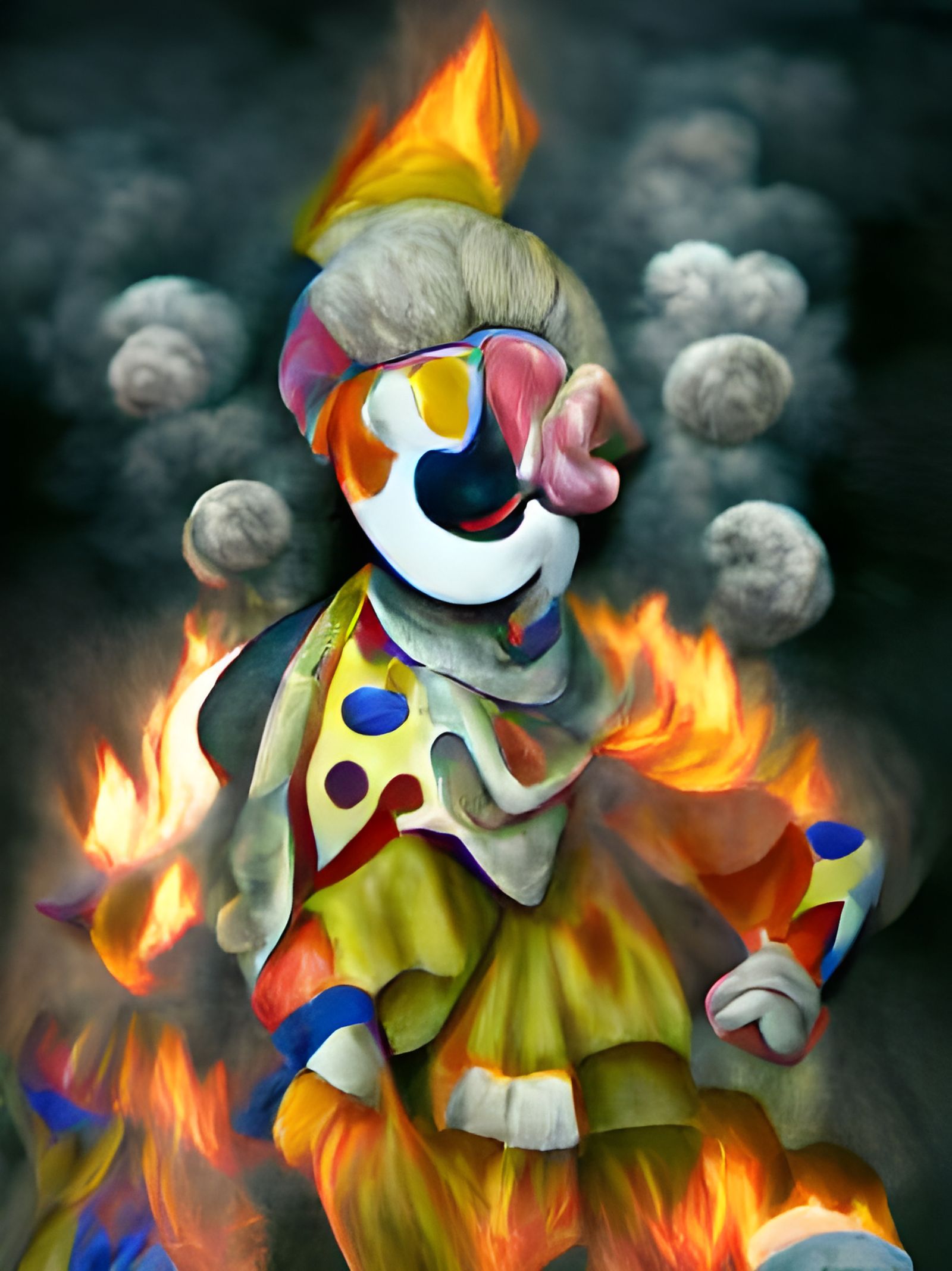 Clown Burning