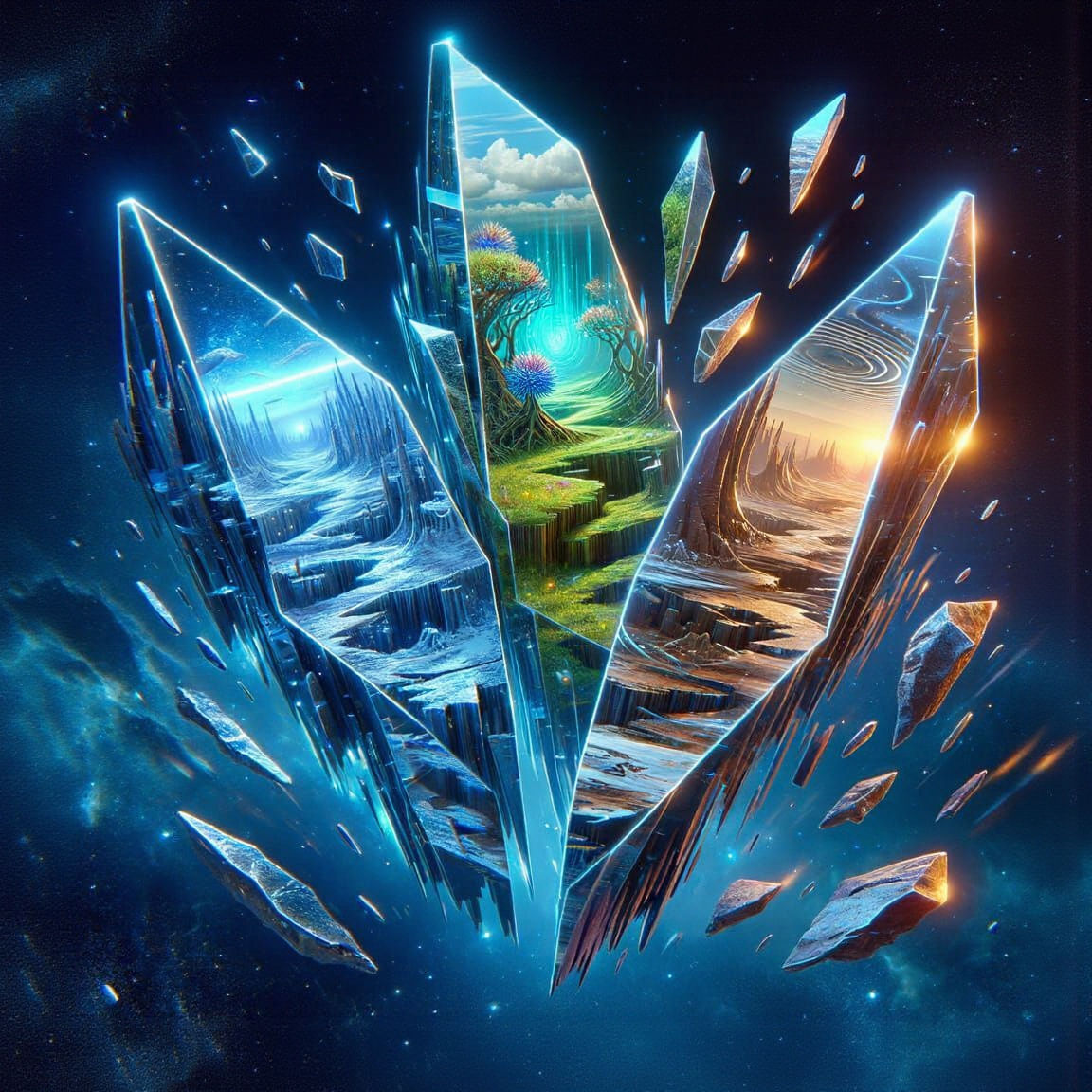 Temporal Fragments I  by @Tau Zero II