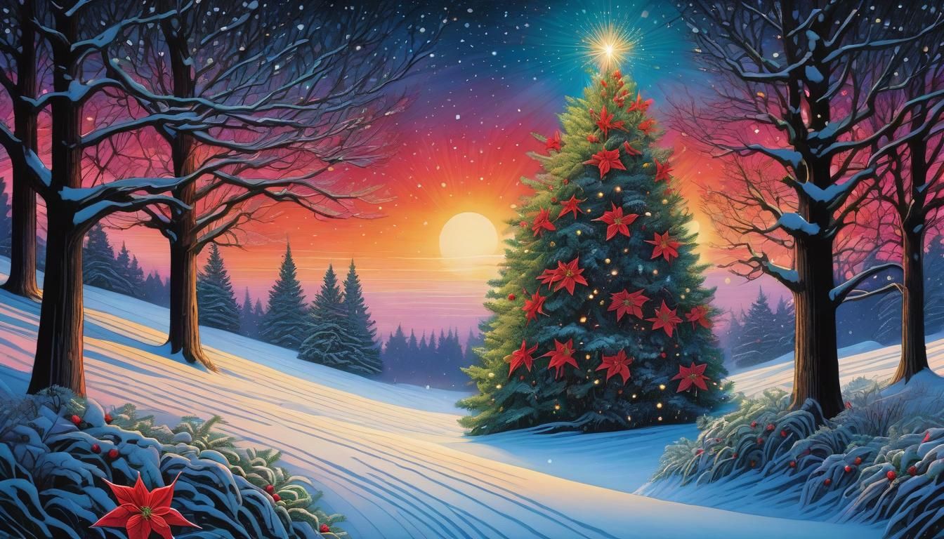 Christmas Tree - AI Generated Artwork - NightCafe Creator