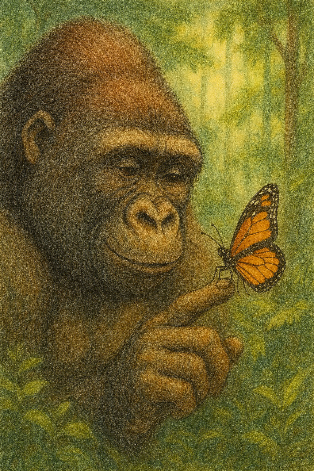 The Gorilla and the Butterfly