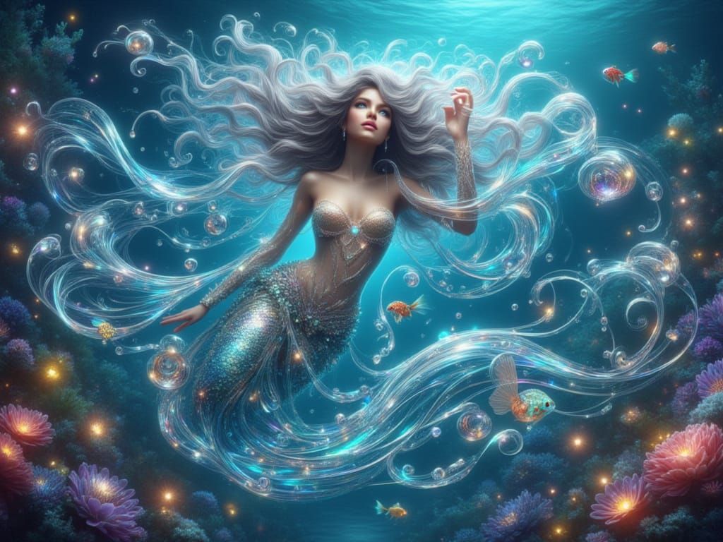 <lora:FiosCrystalTears:1.0> skylar the Mermaid