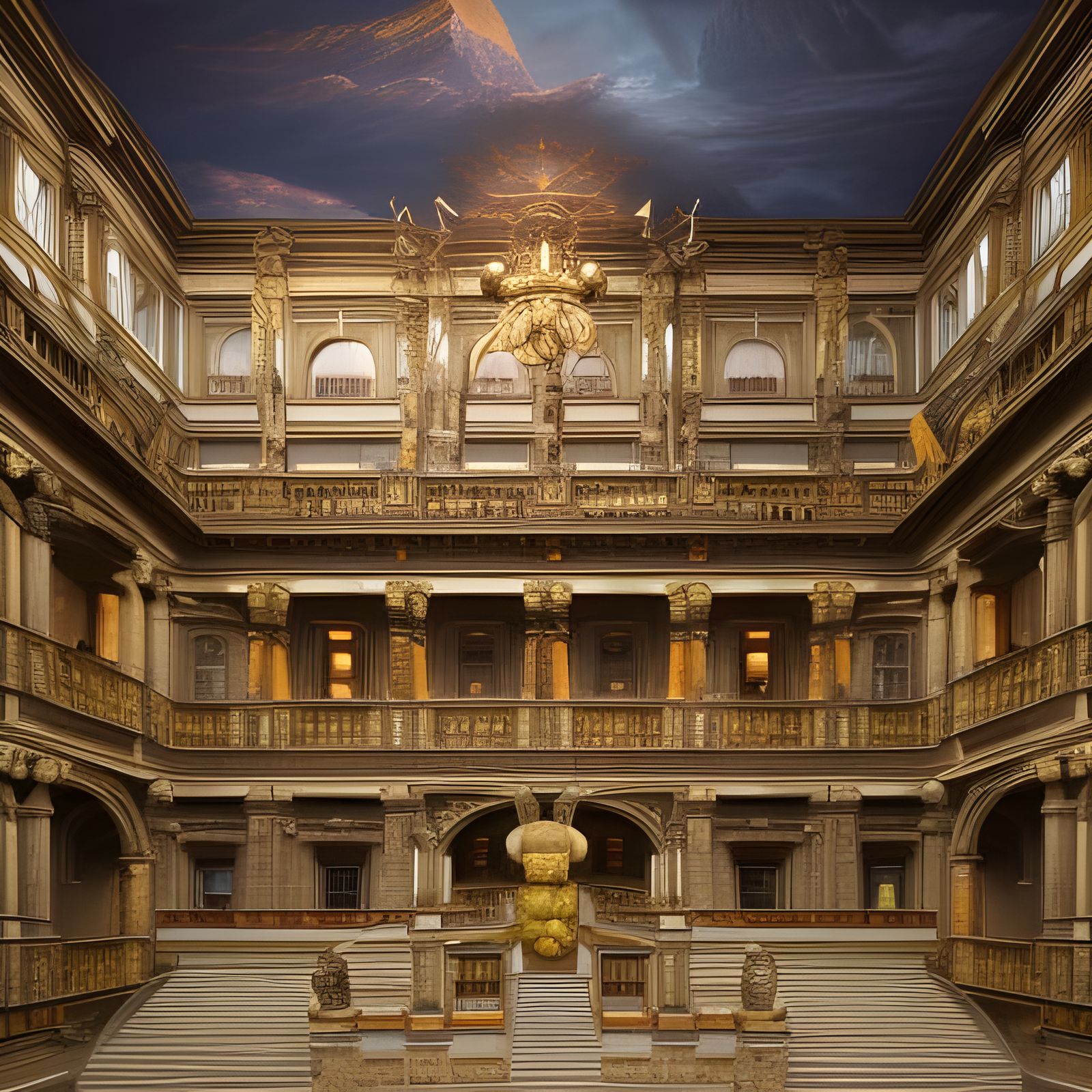 Museum Vienna AI Generated Artwork NightCafe Creator