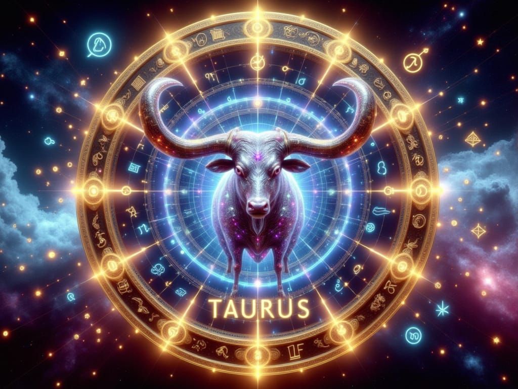 <lora:FiosZodiacSigns1:1.0> Taurus Zodiac Sign