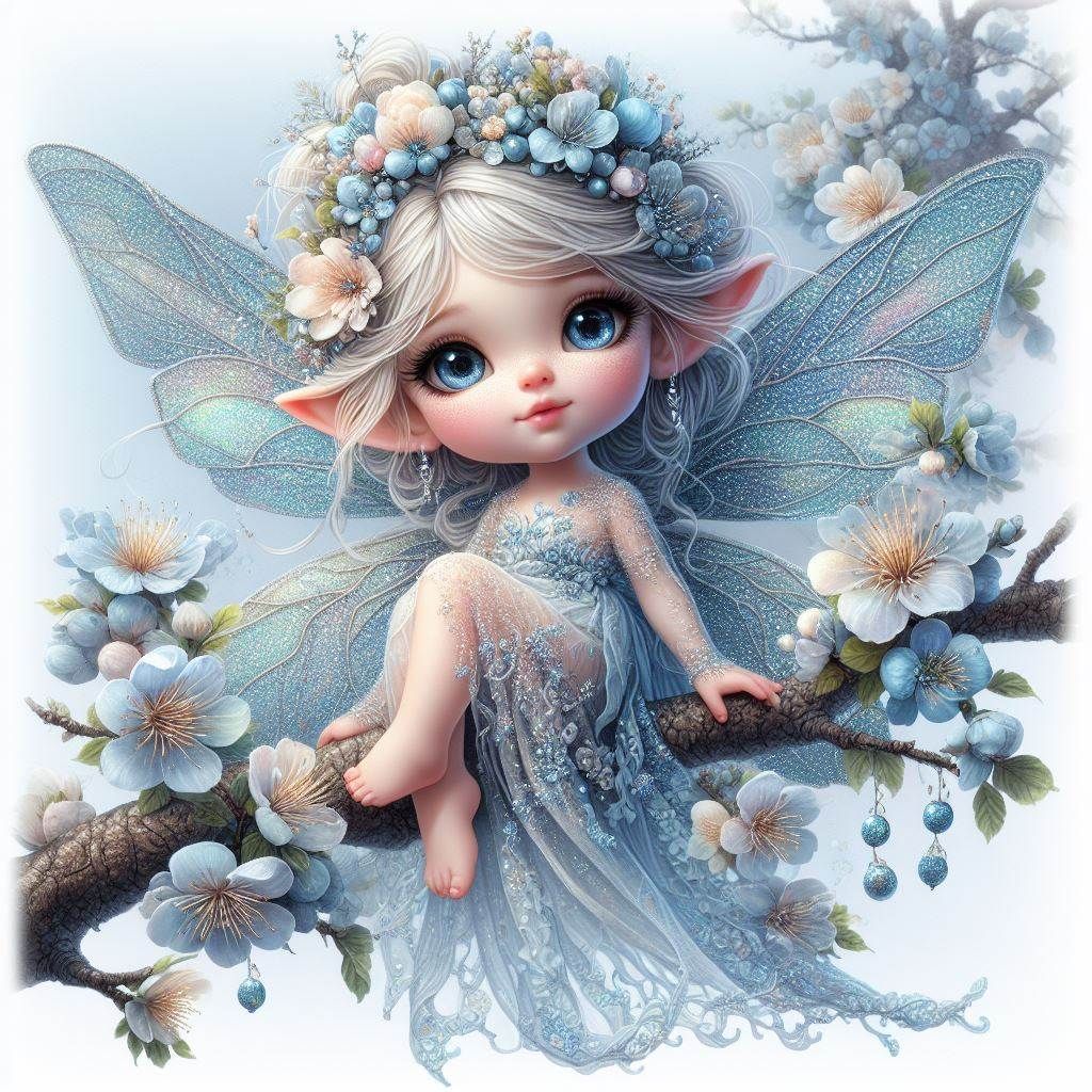 Blue Blossom Fairy