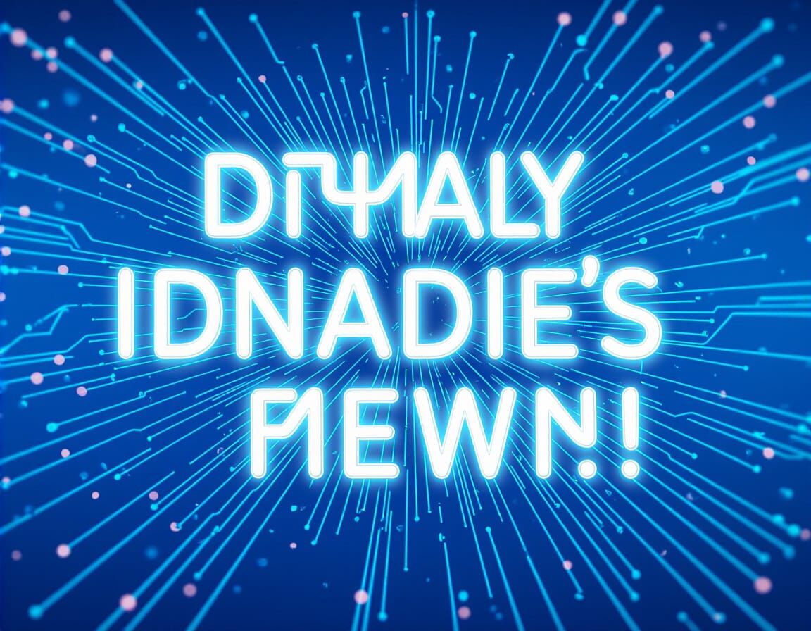 Children's Wedding in Impressionistic Style